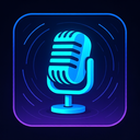 icon_literature_microphone_futuristic icon preview