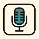 icon_literature_microphone_geometric icon preview