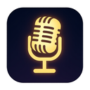 icon_literature_microphone_glow_effect icon preview