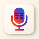 icon_literature_microphone_gradient icon preview