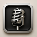 icon_literature_microphone_metallic icon preview