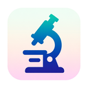 icon_literature_microscope_gradient icon preview