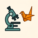 icon_literature_microscope_origami icon preview