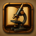 icon_literature_microscope_steampunk icon preview