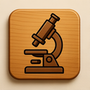 icon_literature_microscope_wooden icon preview