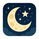 icon_literature_moon_flat_design icon preview