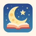 icon_literature_moon_flat_pastel icon preview