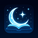 icon_literature_moon_futuristic icon preview