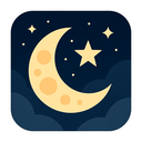 icon_literature_moon_geometric icon preview