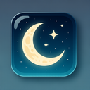icon_literature_moon_glassy icon preview