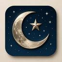 icon_literature_moon_metallic icon preview
