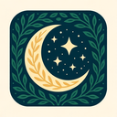icon_literature_moon_organic_pattern icon preview