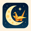 icon_literature_moon_origami icon preview