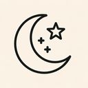 icon_literature_moon_outline icon preview