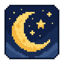 icon_literature_moon_pixel_art icon preview