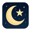 icon_literature_moon_sharp_edges icon preview