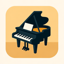 icon_literature_piano_geometric icon preview