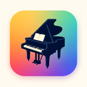 icon_literature_piano_gradient icon preview