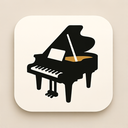 icon_literature_piano_minimalist icon preview