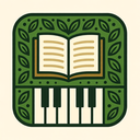 icon_literature_piano_organic_pattern icon preview