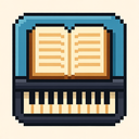 icon_literature_piano_pixel_art icon preview