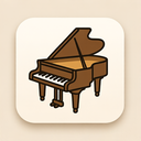 icon_literature_piano_thin icon preview