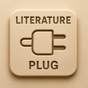 icon_literature_plug_embossed icon preview