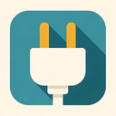 icon_literature_plug_flat_design icon preview