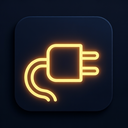 icon_literature_plug_glow_effect icon preview