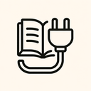icon_literature_plug_line_art icon preview