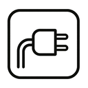 icon_literature_plug_monochrome icon preview
