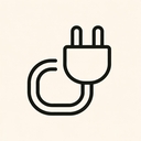 icon_literature_plug_outline icon preview
