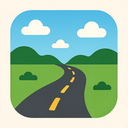 icon_literature_road_simplified icon preview