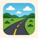 icon_literature_road_thin icon preview
