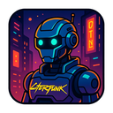 icon_literature_robot_cyberpunk icon preview