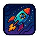 icon_literature_rocket_cyberpunk icon preview