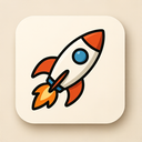 icon_literature_rocket_elegant icon preview