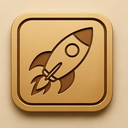 icon_literature_rocket_embossed icon preview