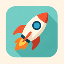 icon_literature_rocket_flat_pastel icon preview