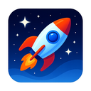 icon_literature_rocket_futuristic icon preview