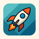 icon_literature_rocket_geometric icon preview