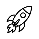 icon_literature_rocket_line_art icon preview