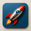 icon_literature_rocket_metallic icon preview