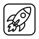 icon_literature_rocket_outline icon preview