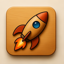 icon_literature_rocket_wooden icon preview
