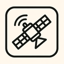 icon_literature_satellite_geometric icon preview