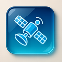 icon_literature_satellite_glassy icon preview
