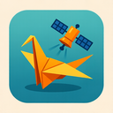 icon_literature_satellite_origami icon preview