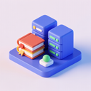 icon_literature_server_3d_isometric icon preview