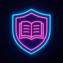 icon_literature_shield_neon icon preview